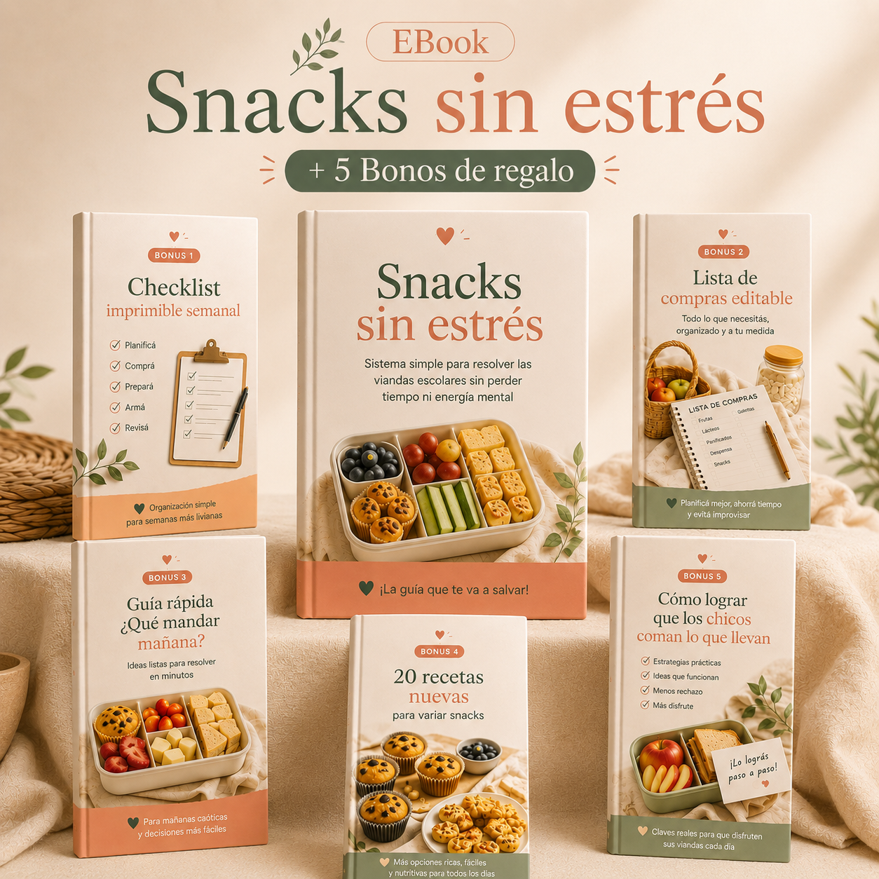 Snacks sin estres ¡la guia que te va a salvar!